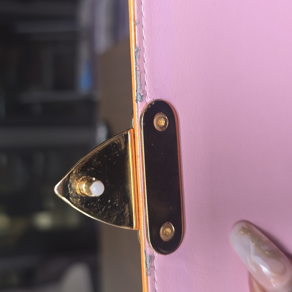 Louis Vuitton Tangerine Embossed Crossbody Bag - Picture 13 of 14